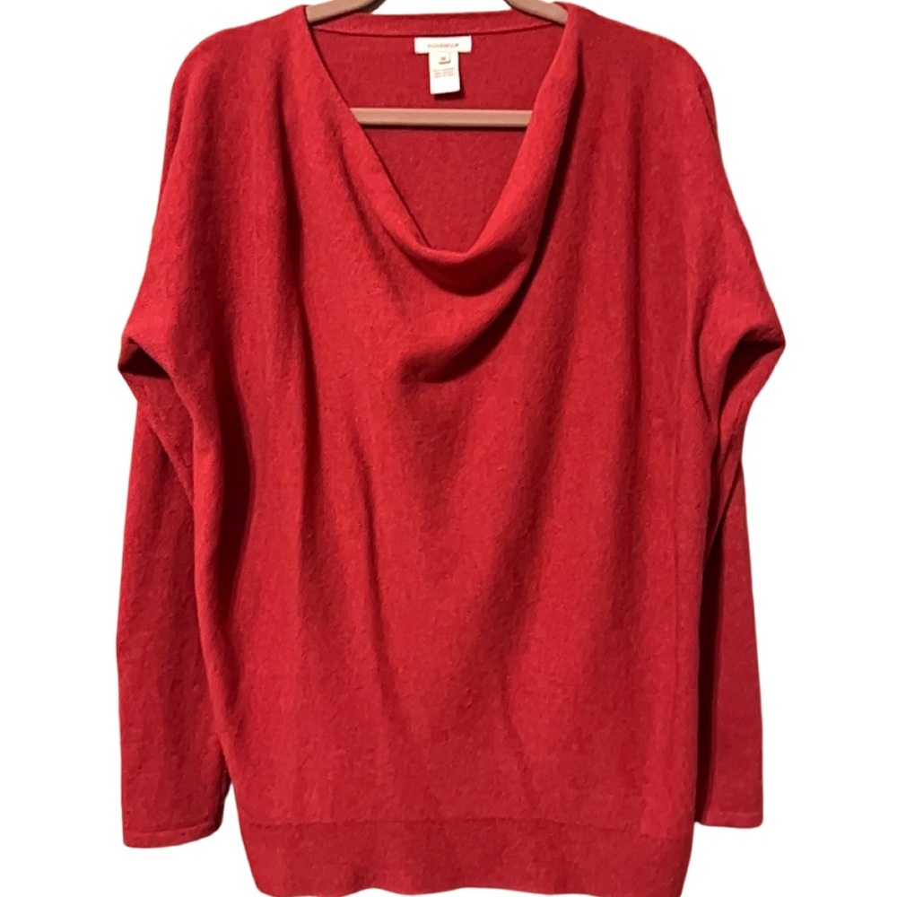Sundance Draped Neck Cashmere Sweater